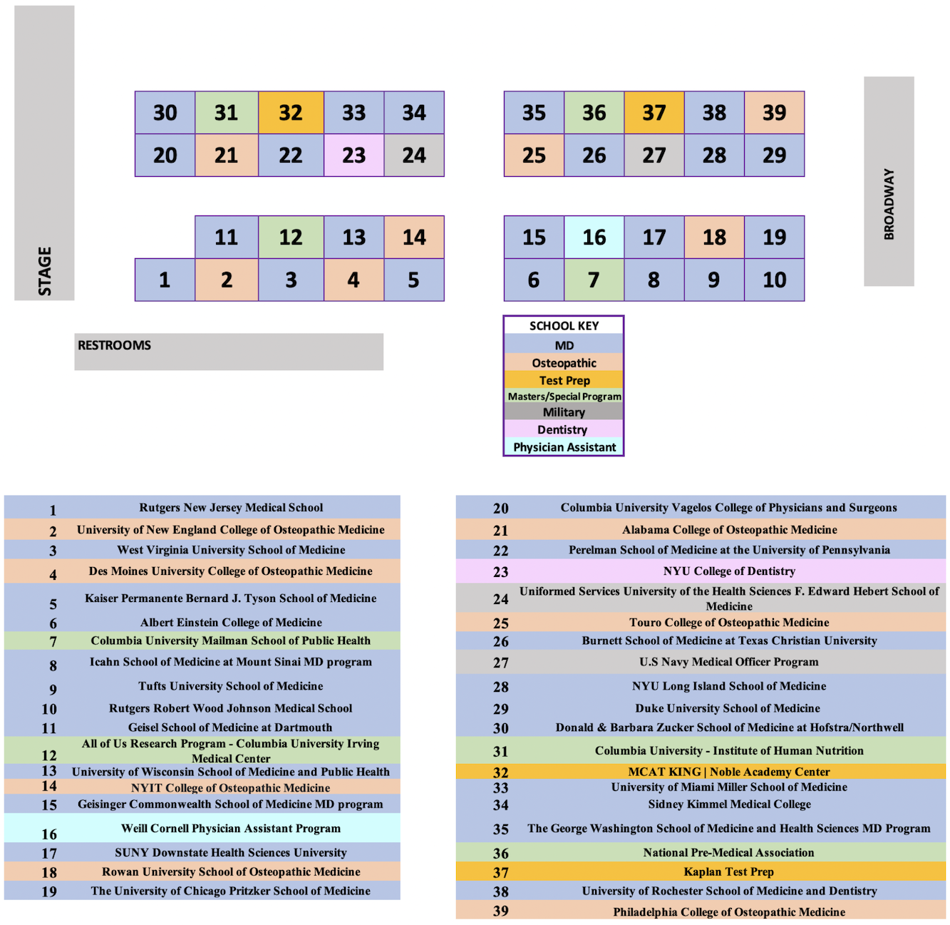 2023 Venue Map