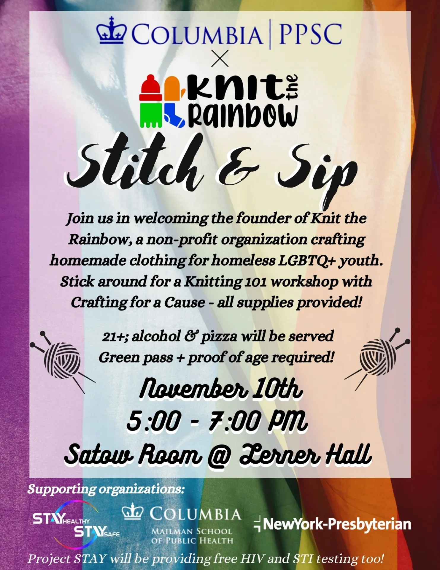 Stitch and Sip Flyer